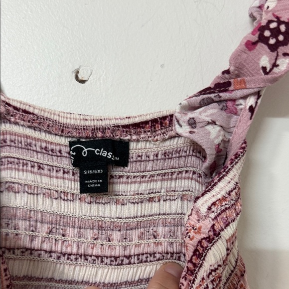 Art Class Pink Floral Kids Dress - Picture 2 of 2